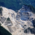 Carrara marmer groeven